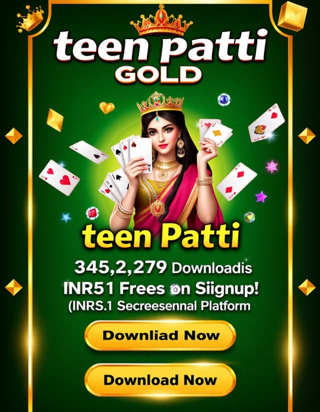 Teen Patti Gold Apk Banner